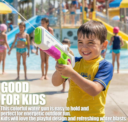 Electric Water Gun for Kids – Automatic Rechargeable Summer Water Blaster Toy with Battery & USB Charging