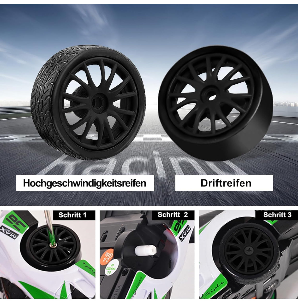 🚗 RC Drift Racing Car 1:24 Scale – High-Speed Remote Control Sports Car