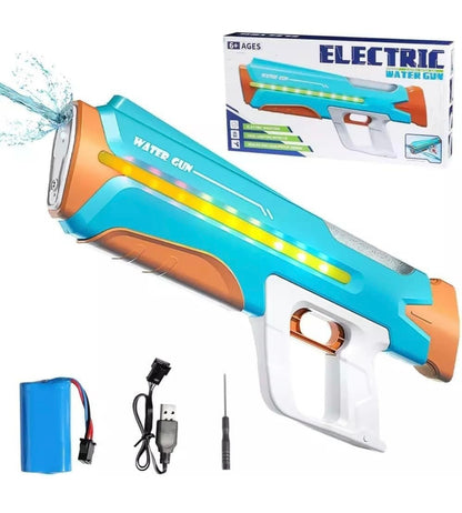 LED Light Water Gun for Kids | High-Pressure Summer Water Blaster Toy