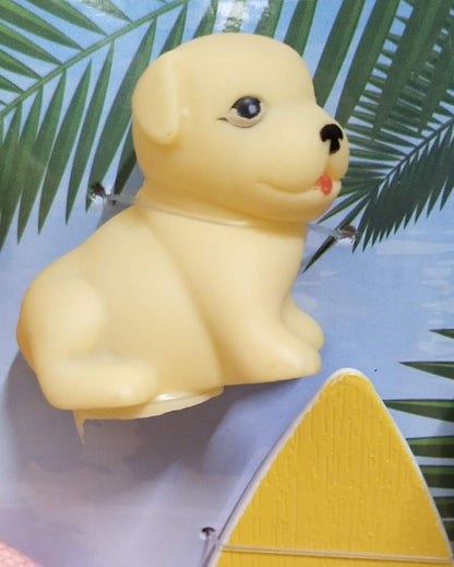 Summer Magic Beach Couple Doll Set – Fashion Dolls with Surfboard & Dog