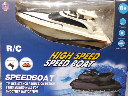 High Speed RC Speed Boat – 2.4GHz Remote Control Racing Boat for Kids & Adults