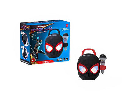 Spider-Man Kids Singing Machine with Microphone | Music & Light Toy Set