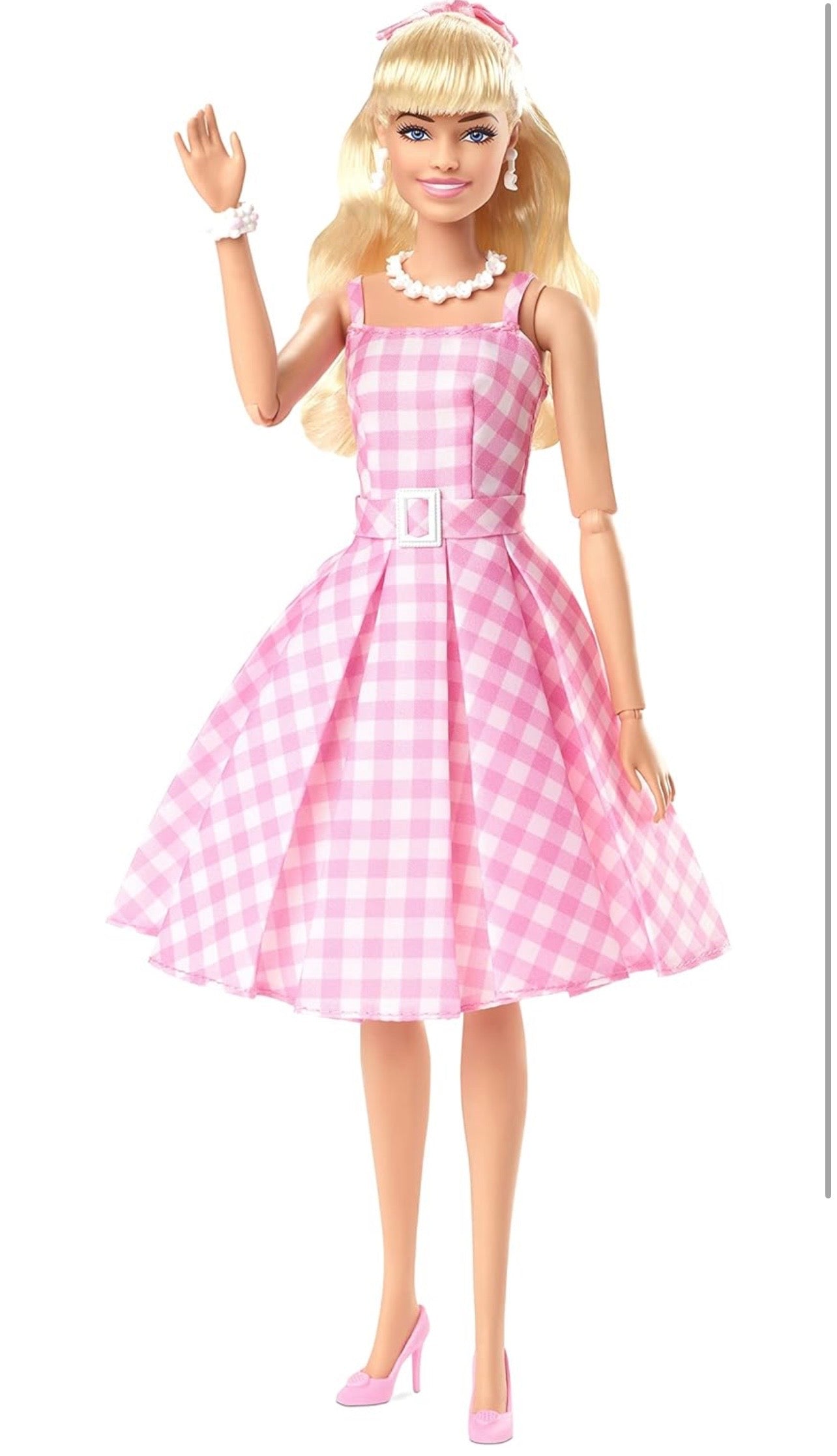 Barbie The Movie Doll – Pink Gingham Dress Classic Edition