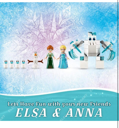 JISI BRICKS / Decool Princess Elsa's Magical Ice Palace (70217) 🏰 HUGE 701+ Pcs! Decool/JISI Bricks Elsa's Magical Ice Palace (70217) - Frozen Castle Building Set!