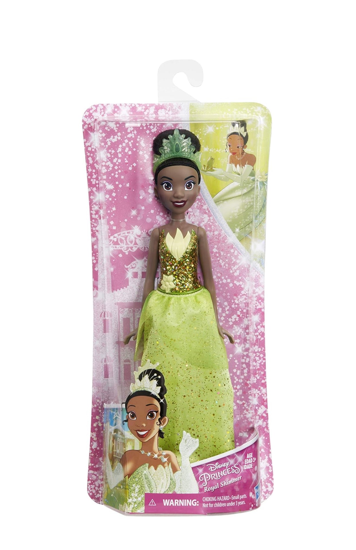 Disney Princess Royal Shimmer – Princess Tiana Doll (Green Gown)