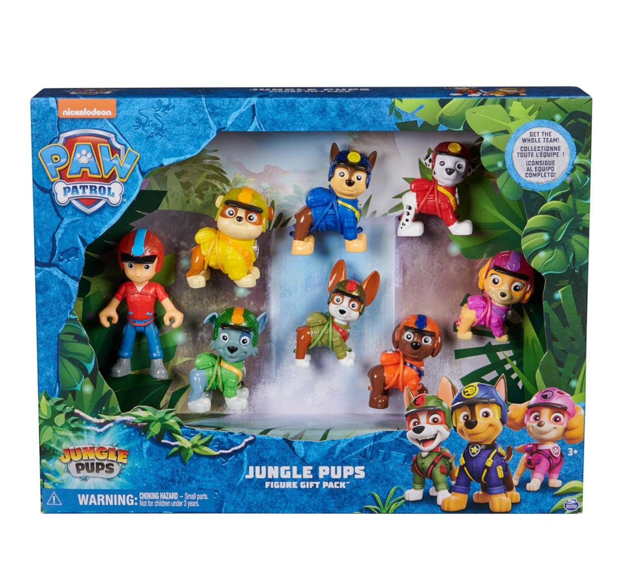 PAW Patrol Jungle Pups – Figure Gift Pack (Set of 8 Characters)