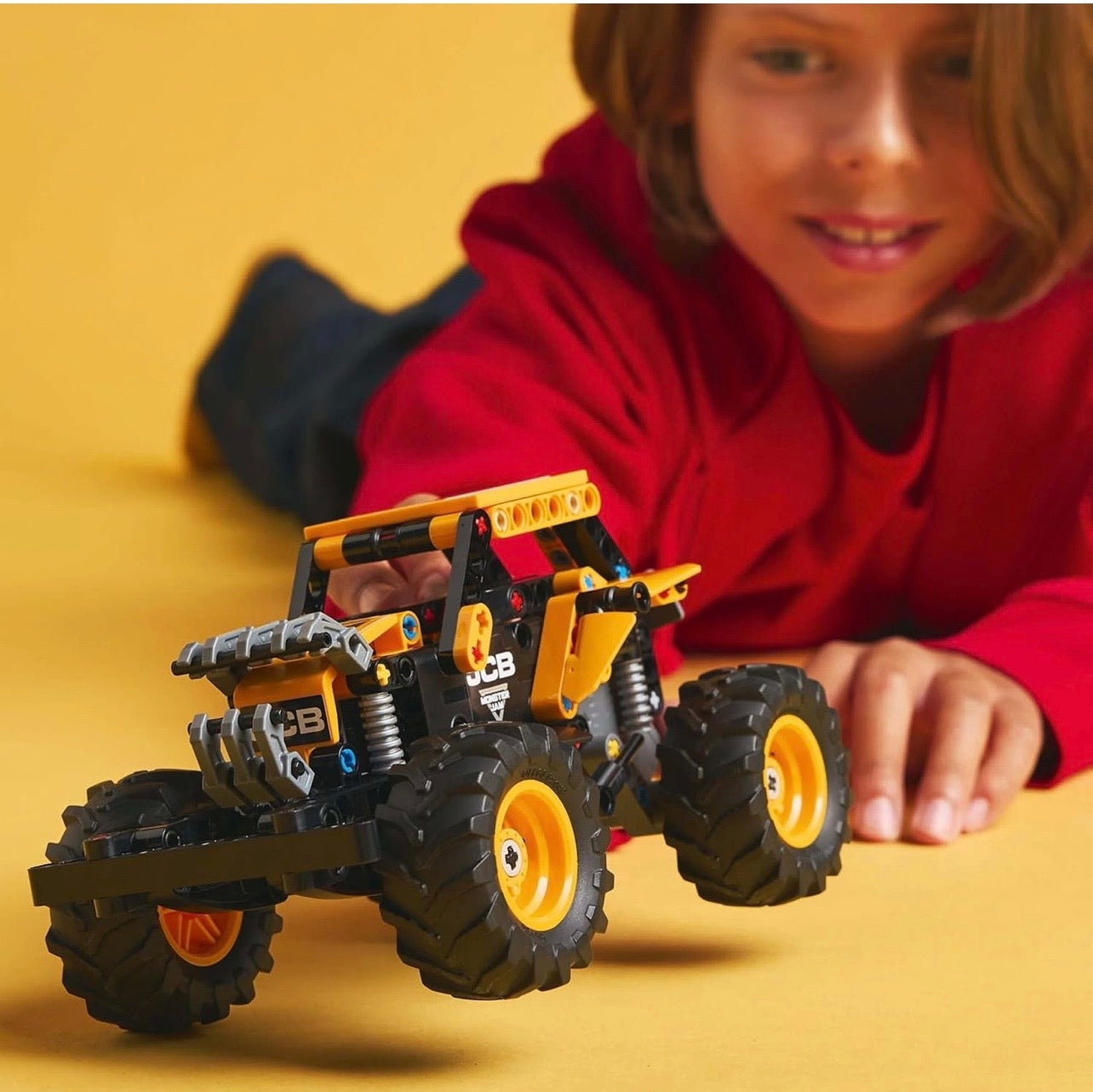 LEGO® Technic™ Monster Jam™ DIGatron™ Pull-Back (42199) – 218 Piece Monster Truck Building Toy