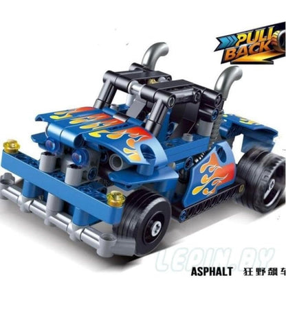 Perfect 🚗🔥 Thanks for sharing the image! Here’s a full Shopify listing setup for this Pull-Back Asphalt Racing Car Building Block Toy