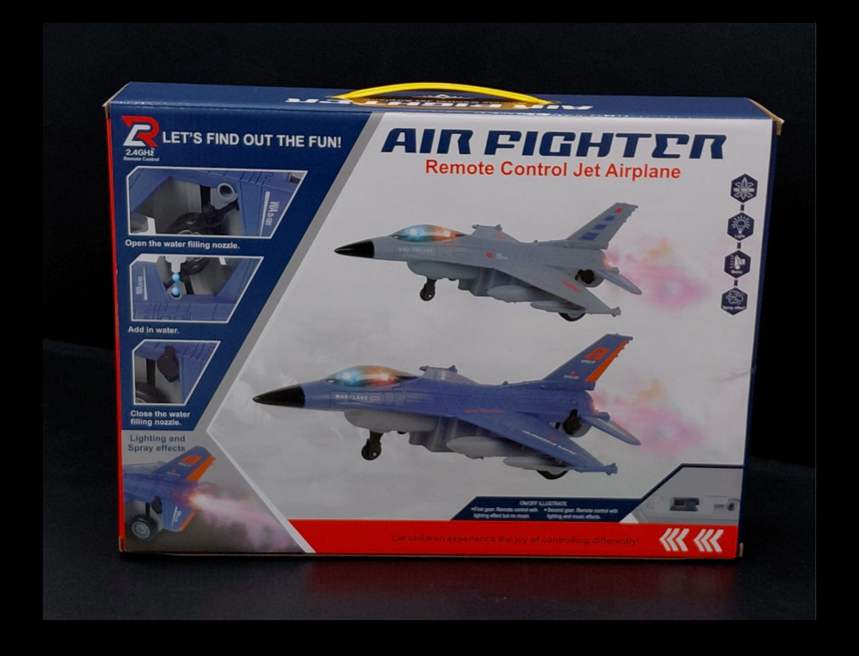 Remote Control Air Fighter Jet Airplane Toy | 2.4GHz RC Plane for Kids (3+ Years)