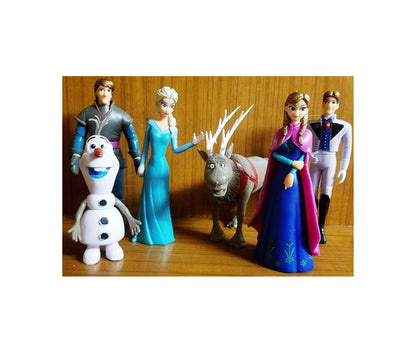 Snow Sisters & Friends – Deluxe 10-Piece Character Figure Playset