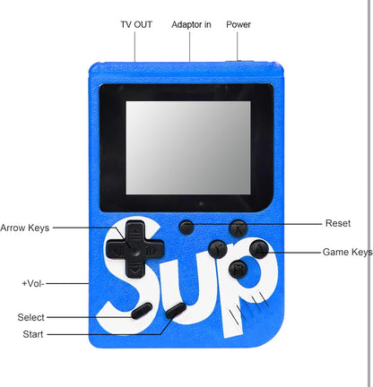 🎮 SUP Retro Handheld Game Console – 400+ Classic Games | TV Output | 2-Player Support
