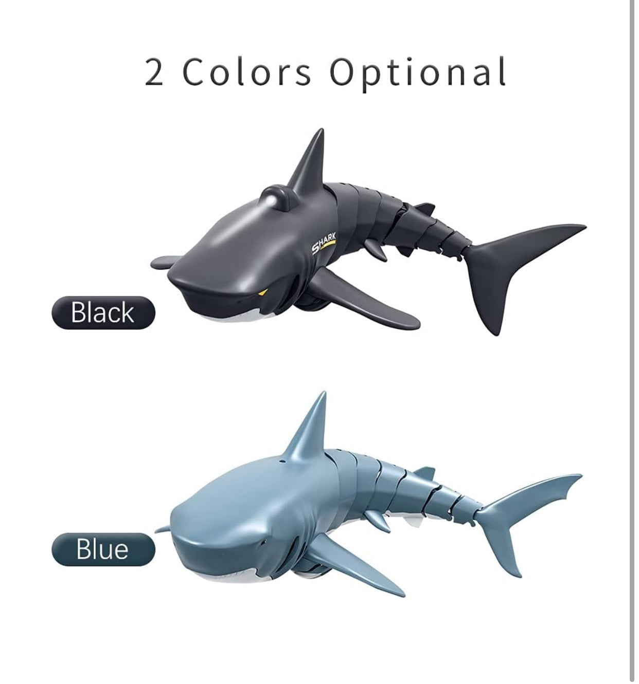 🦈 Remote Control Shark Toy – Realistic Swimming RC Shark for Kids