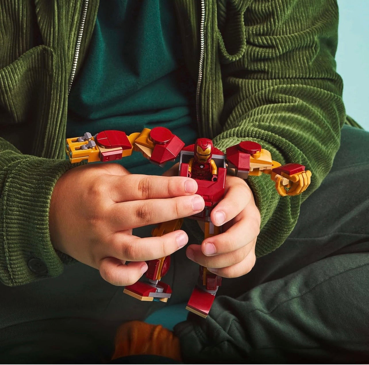 LEGO Marvel Iron Man Mech vs. Ultron (76307) – Buildable Superhero Action Figure Set