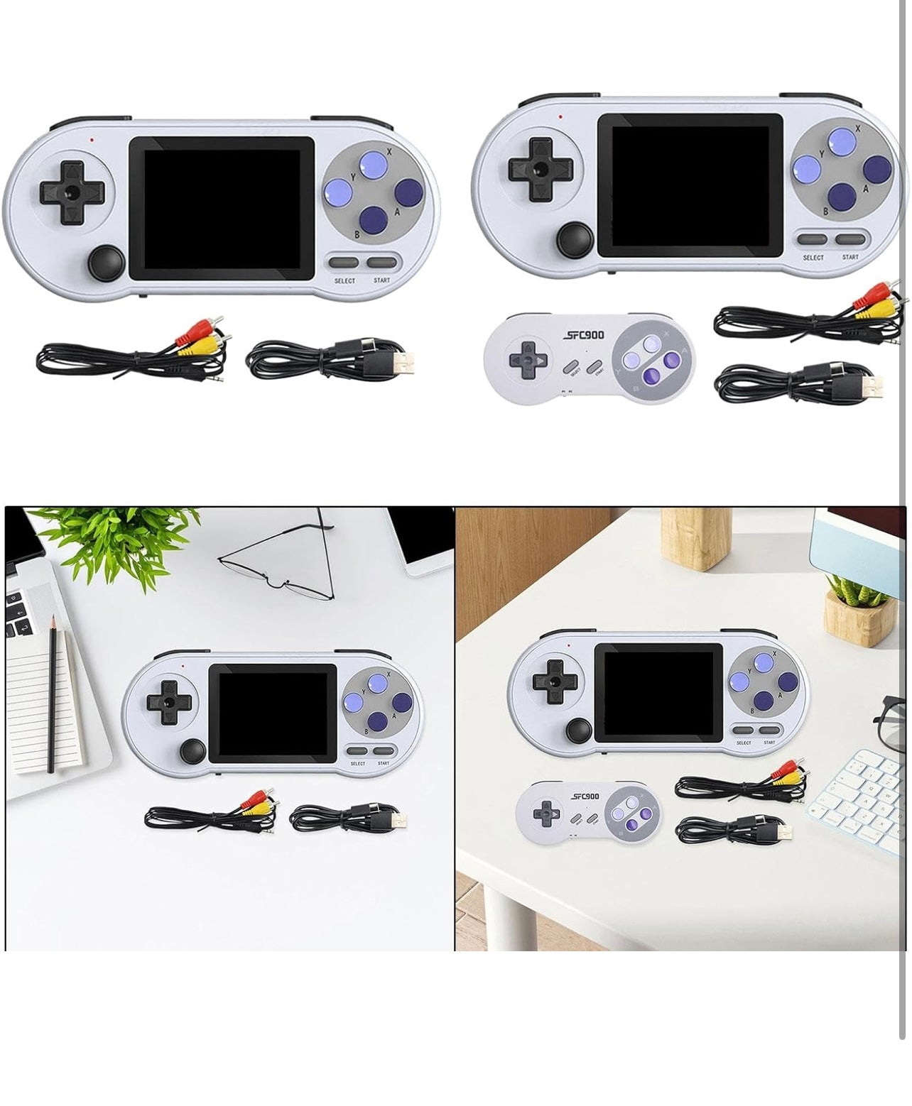 The "Viral" Title (Short & Punchy):
SF2000 Retro Handheld Game Console - 6000+ Classic Games & Wireless Controller
