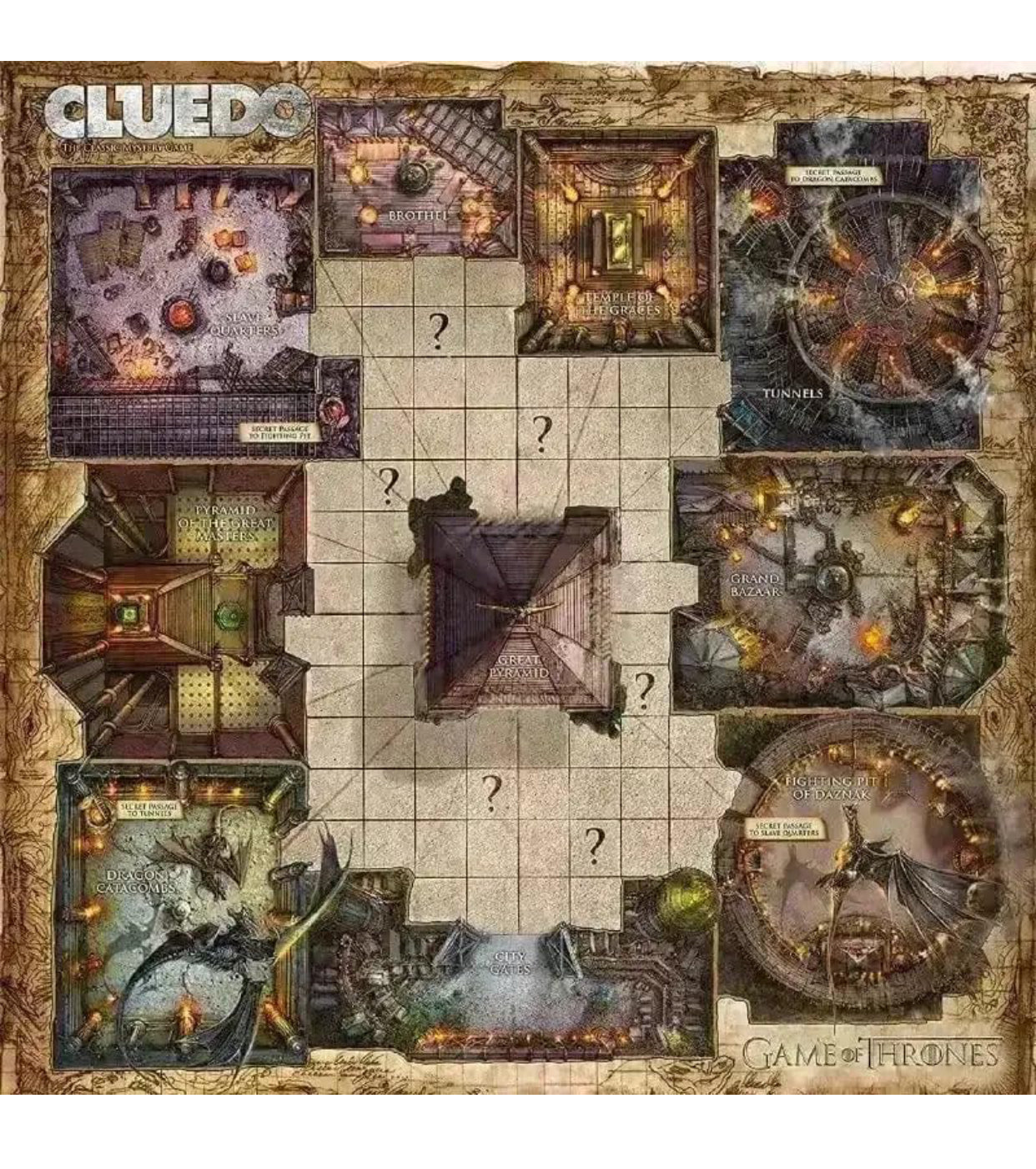 ⭐ Cluedo – Game of Thrones Edition | The Classic Mystery Game with a Westeros Twist