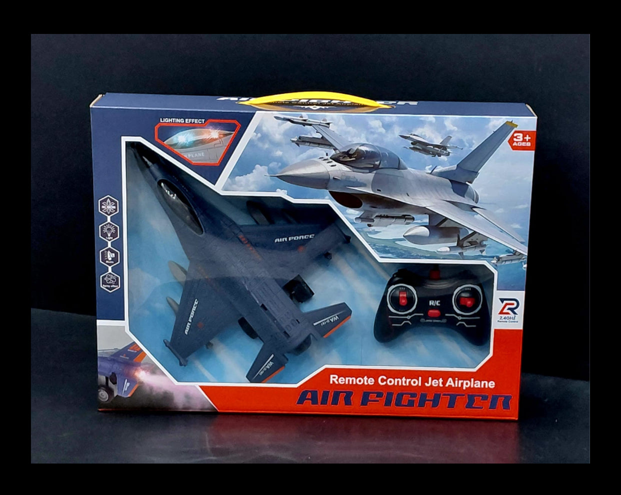 Remote Control Air Fighter Jet Airplane Toy | 2.4GHz RC Plane for Kids (3+ Years)
