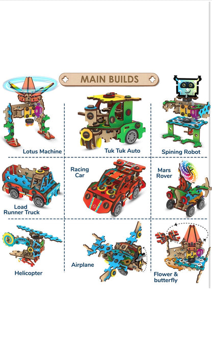 Smartivity Spin-n-Go Kit | STEM Educational DIY Toy for Kids (6+ Years)