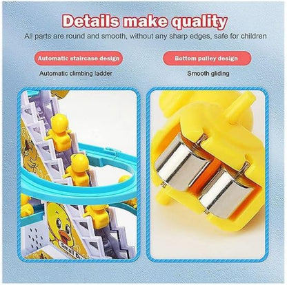 Small Duck Escalator Track Toy – Music, Lights & Moving Ducks!