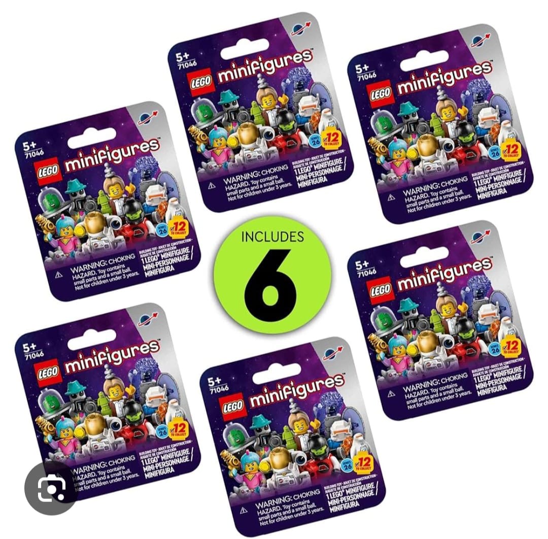 LEGO Minifigures Series 26: Space (71046) – 6 Pack Mystery Bags