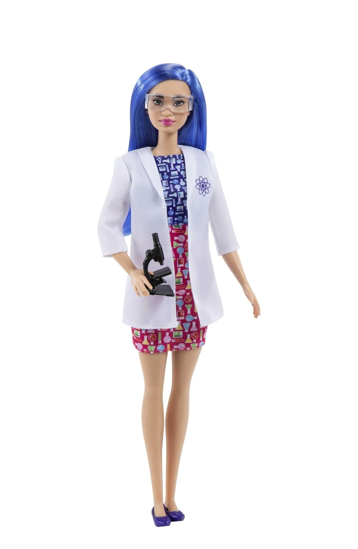 Scientist Doll – STEM Explorer with Blue Hair & Lab Accessories
