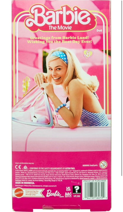 Barbie The Movie Doll – Pink Gingham Dress Classic Edition