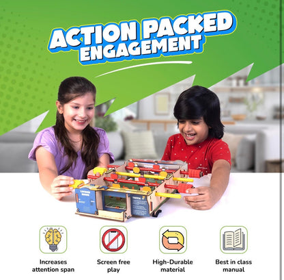Smartivity Foosball STEM DIY Kit – Kick, Score, Repeat! (Age 6+)