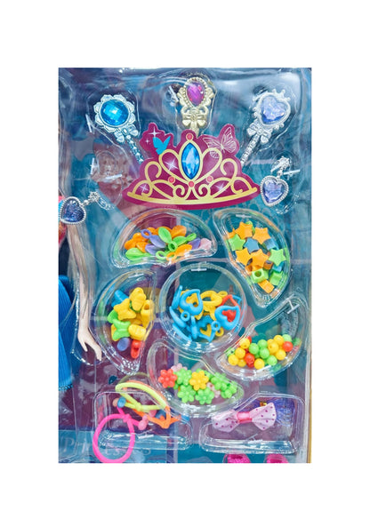 Princess Fashion Doll Gift Set – With Crowns, Jewelry, Shoes & Accessories