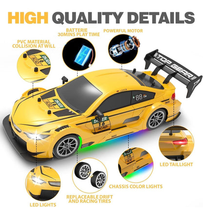 🚗 1:24 Drift Racing RC Car – Top Gear Edition