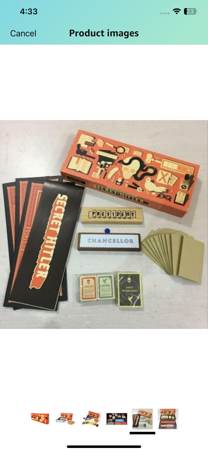 🎲 Secret Hitler – Social Deduction Strategy Board Game