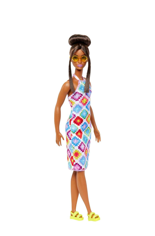 Barbie Fashion Doll – Crochet Pattern Dress & Yellow Sandals