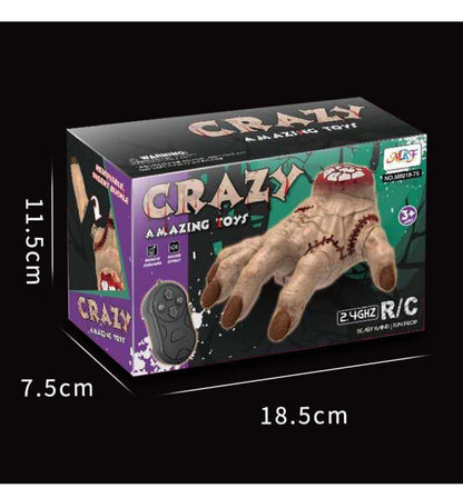 RC Creepy Crawling Hand – Remote Control Halloween Prank Toy
