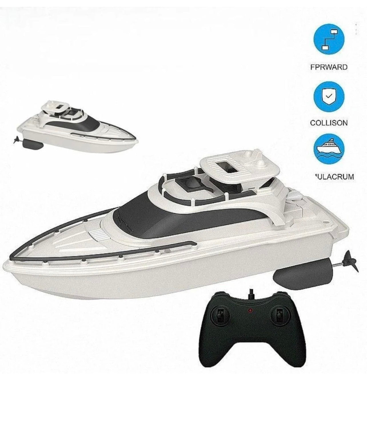 High Speed RC Speed Boat – 2.4GHz Remote Control Racing Boat for Kids & Adults