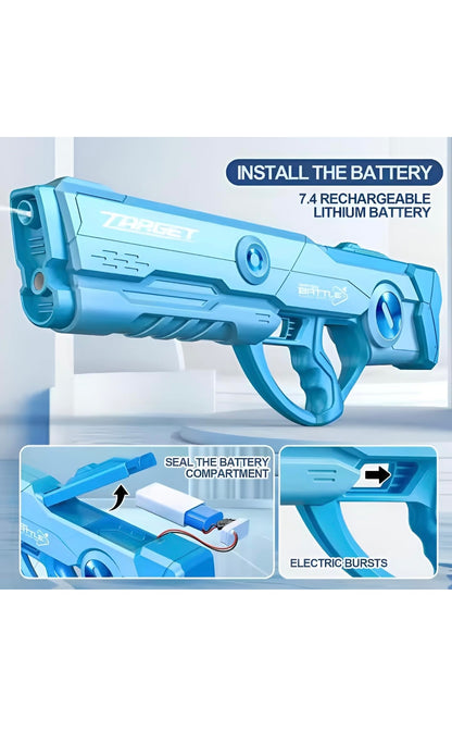 💦 Target Electric Water Gun – Rechargeable Automatic Summer Water Blaster for Kids
