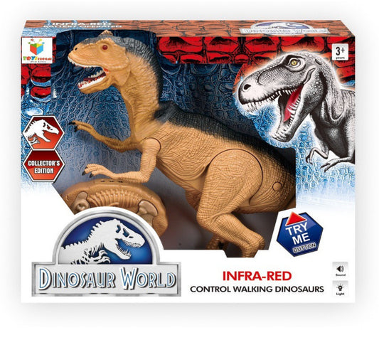 🦖 Infra-Red Walking Dinosaur Toy – Sound & Light | Collector’s Edition