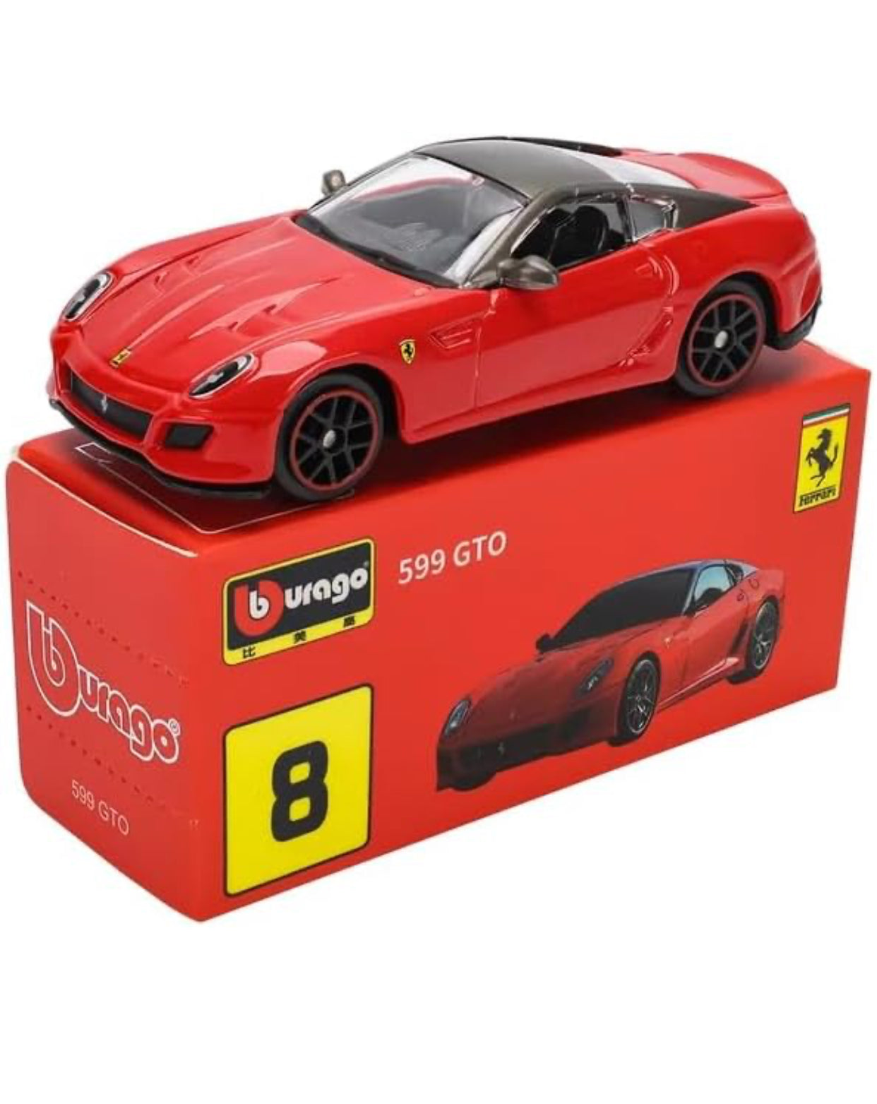 Ferrari 599 GTO – 1:64 Die-Cast Model Car (Bburago)