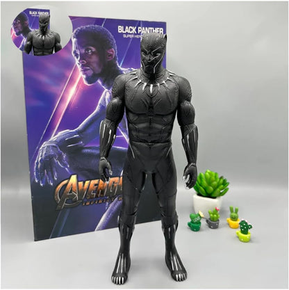 🐾 Black Panther Hero Action Figure – Sound FX Edition (Large 12-Inch)