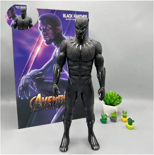 🐾 Black Panther Hero Action Figure – Sound FX Edition (Large 12-Inch)