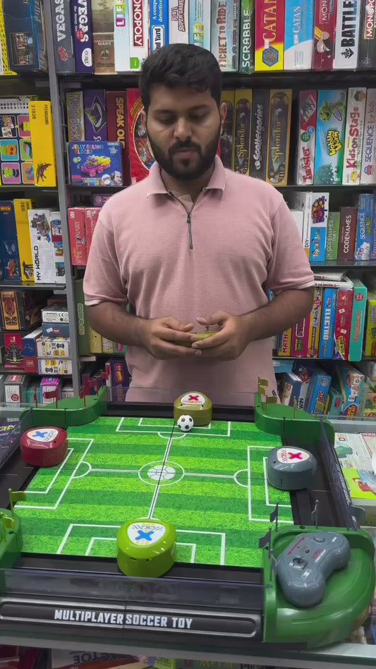Football Battle Multiplayer Table Soccer Game for Kids | Indoor Football Board Game 2/4 players